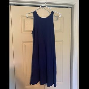 Blue swing dress
